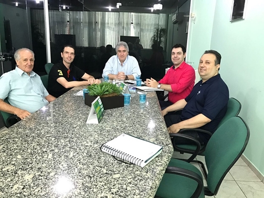 Diretores da ACV se reúnem com novo secretário econônico