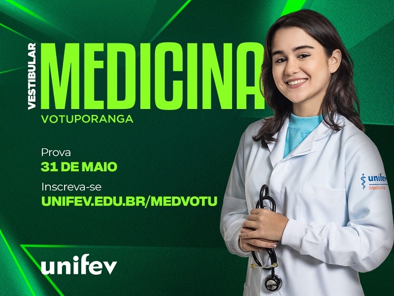 Inscrições para o Vestibular de Medicina 2026 Unifev