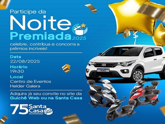 Noite Premiada: mais que sorte, cuidado com a vida