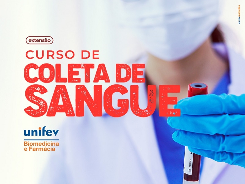 Unifev oferecerá curso sobre técnicas de coleta de sangue